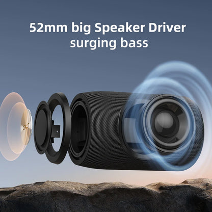 ZEALOT S32 Mini Portable Bluetooth Speaker HIFI Subwoofer Wireless Speaker with fm Radio Column Support TF, TWS, USB