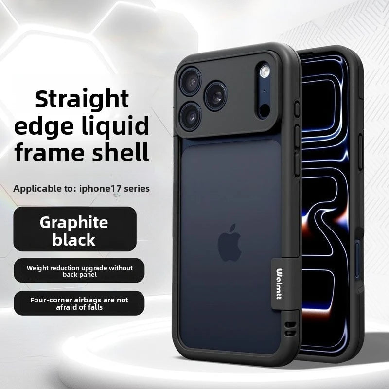 Vibrant Silicone Edge Bumper Case for iPhone 17 Pro Max Air 16 15 14 Plus 13 12 5G - Lens Protection Shockproof Cover