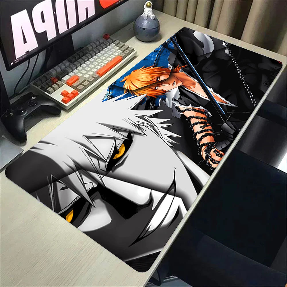Hot Anime Bleach Mouse Pad Large Mousepad Manga Panel Laptop Office Shounen Rubber Soft Table Pc Gaming HD Printing Non-Slip Mat