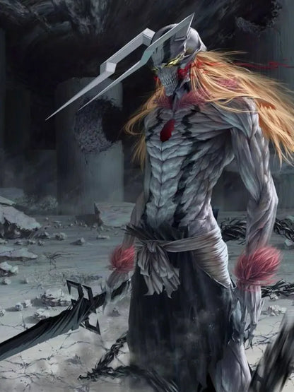 BLEACH DIY Diamond Painting Kurosaki Ichigo Zaraki Kenpachi Poster Hand Diamond Embroidery Home Room Decor Kids DIY