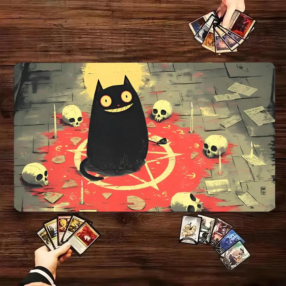 MTG The Magic Gathering Play Mouse Pad Game Design Computer Offices Mousepad Anti-slip Playmat for MTG DTCG CCG RPG Funny Rugs