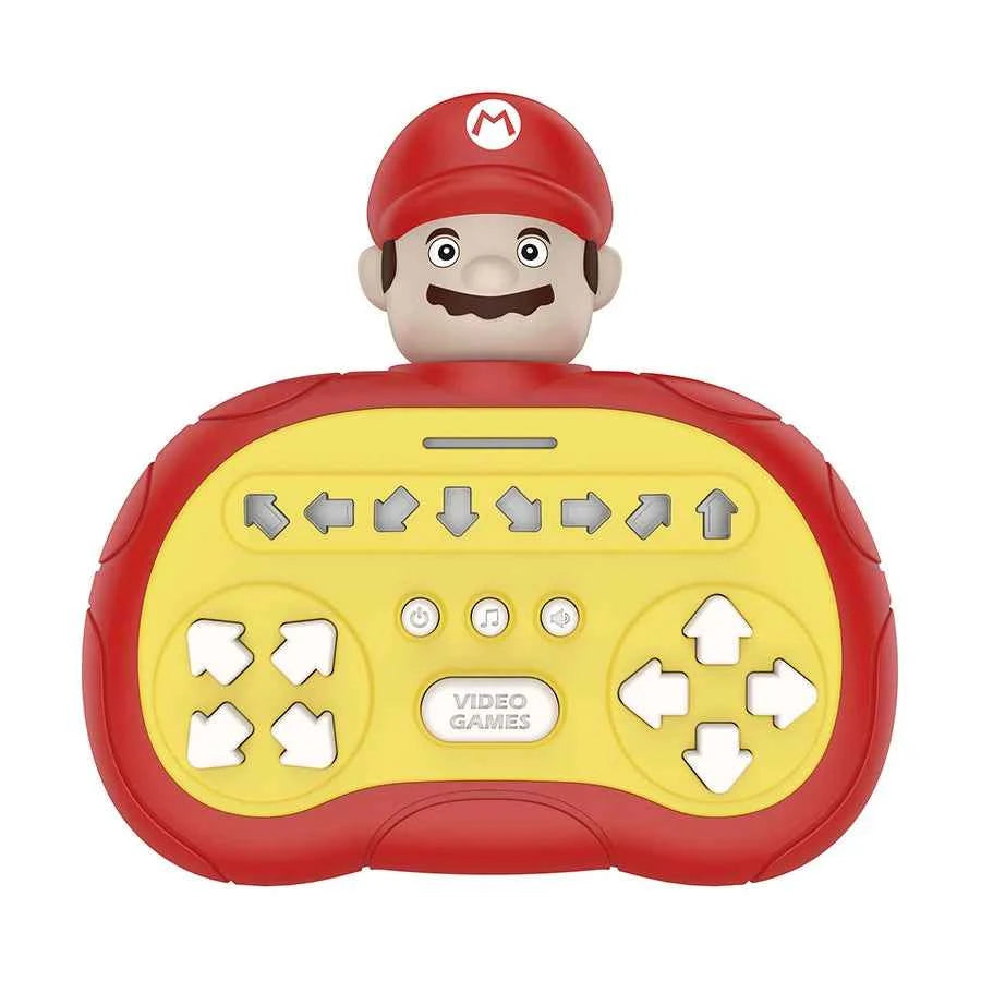 2026 New Spider-Man Quick Push Game Pop Up Fidget Bubble Electronic Pop it Pro Game Light AntiStress Toys For Adult Kids Gift