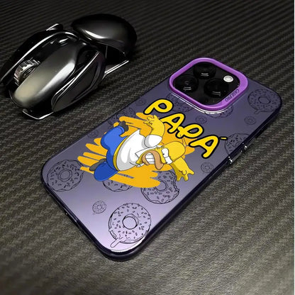 Cartoon Phone Case for iPhone 16 Pro 16 Plus 15 Pro Max 14 13 12 11 XS 14 Pro Max 14Pro 12Pro Soft funda case
