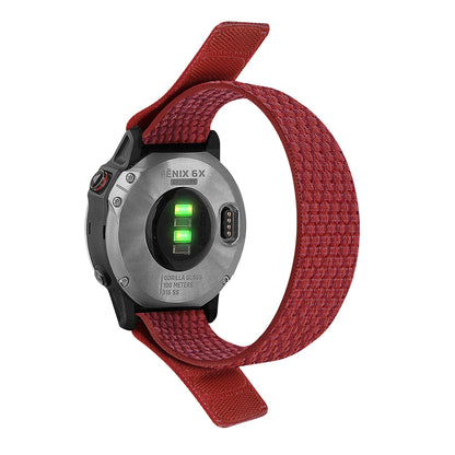 22mm 26mm QuickFit Nylon Loop Strap For Garmin Tactix 7 AMOLED Delta Bravo Band For Garmin Fenix 7X 6 PRO 5 3 Braided Watchbands