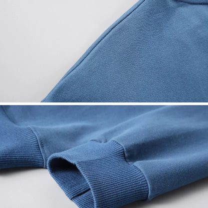 Solid Color Sweatshirts Men 10XL Plus Size Sweatshirt Spring Autumn Tracksuit Men Solid Pullover Big Size 10XL