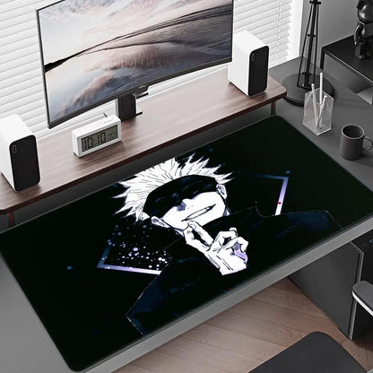 Satoru Gojo Anime Boy Mousepad Anime Mouse Pad Gamer XL Computer HD Home Mousepad XXL Mouse Mat Non-Slip