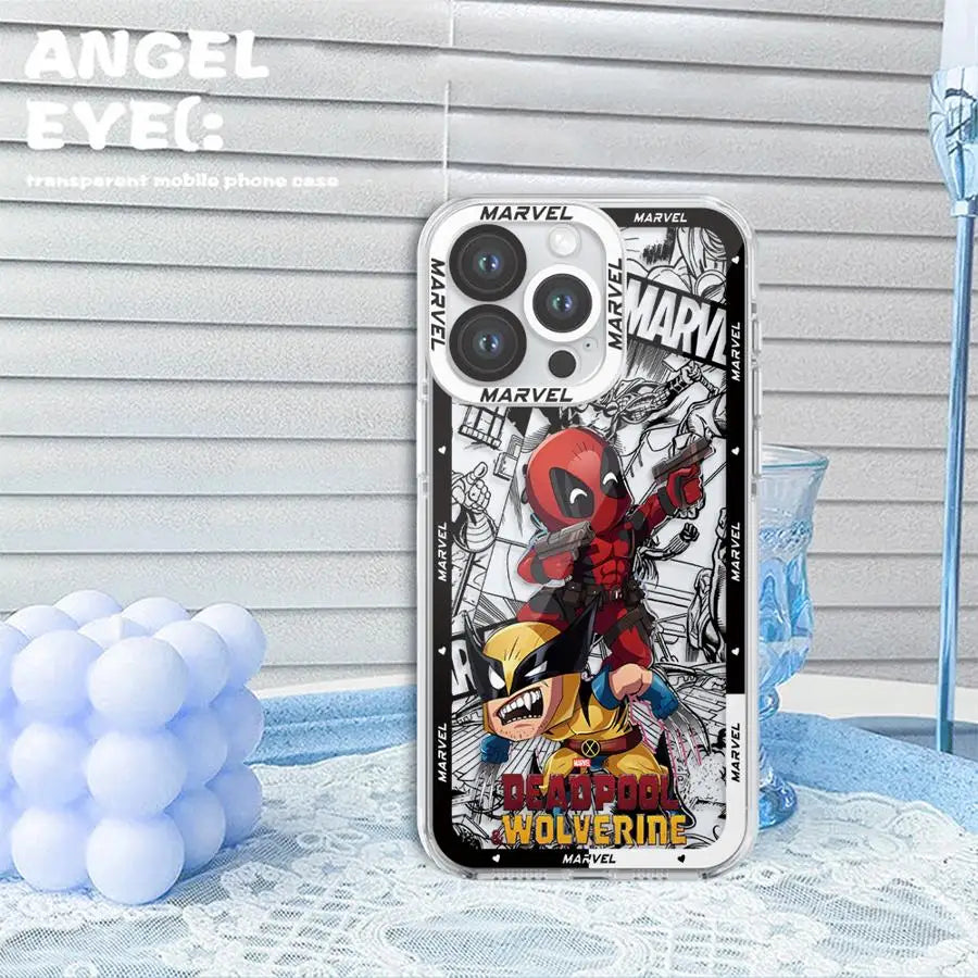 Movie characters Phone Case for iPhone 16 Pro 15 12Pro Max 13 14 Plus 7 8 XS SE 11 16Plus Angle EYE Cover Shell Capa
