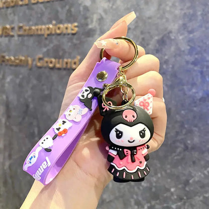 Rebel Kuromi Charm Keychain