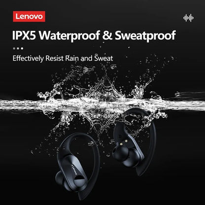 Lenovo LP75 Bluetooth 5,3 auriculares TWS deporte inalámbrico auriculares LED pantalla Digital estéreo HiFi reducción de ruido auriculares para juegos