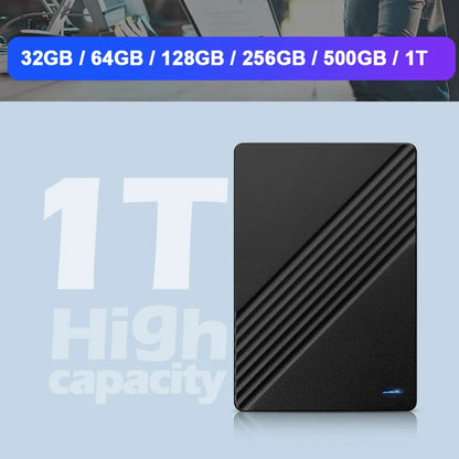 Portable External HD 1TB External Hard Drive HDD 500GB 250GB Memory USB 3.0 High Speed Flash Drive For Laptop PC MacBook PS4 PS5 by XLON