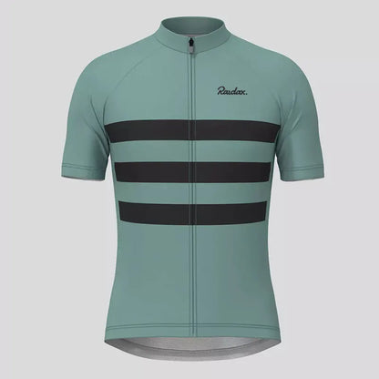 Spandex Cycling Clothing Raudax High Elasticity Short Sleeve Ropa Ciclismo Summer Men Top Jersey Bike Shirts Uniform Cycling Kit