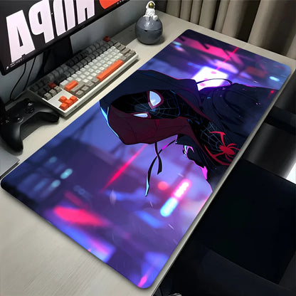 Spider-Man Mouse Pad Laptop HD Anime XXL Keyboard Pad Gamer Cabinet Mousepad PC Gaming Accessories Desk Mat Rubber Carpet