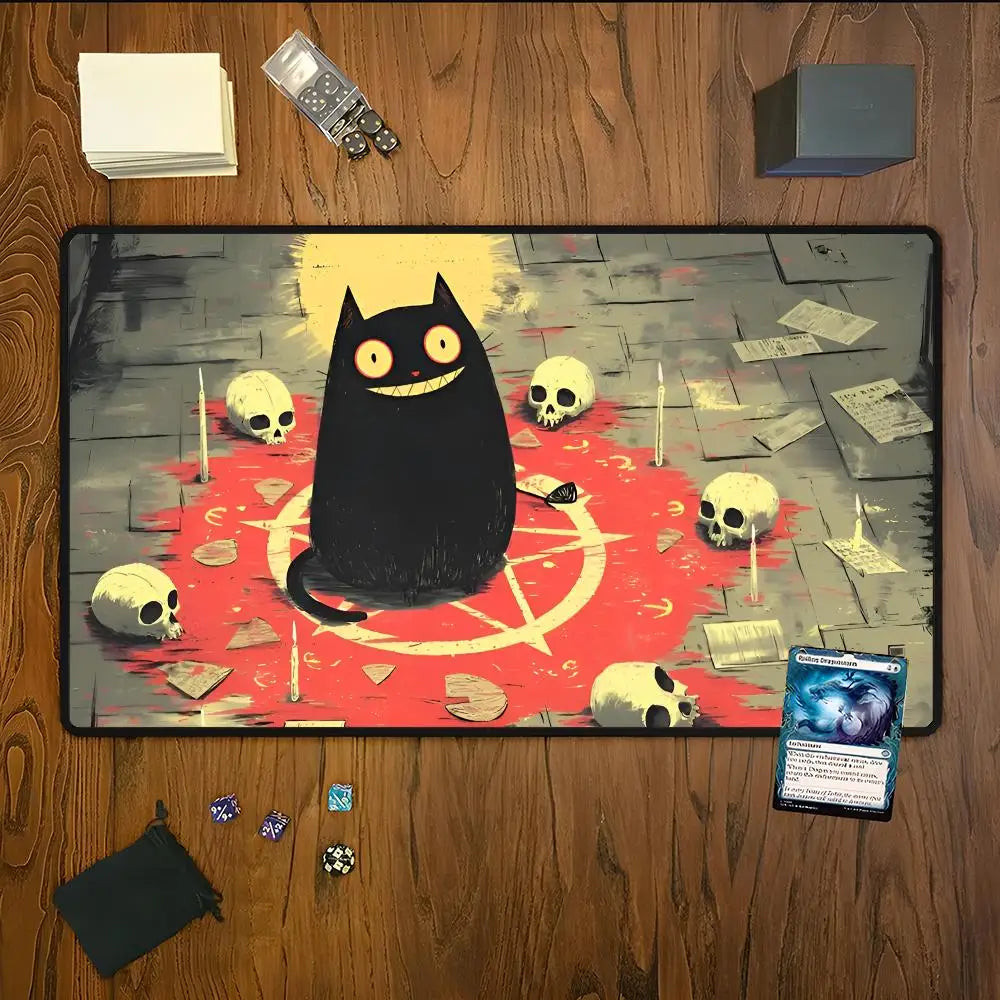 MTG The Magic Gathering Play Mouse Pad Game Design Computer Offices Mousepad Anti-slip Playmat for MTG DTCG CCG RPG Funny Rugs