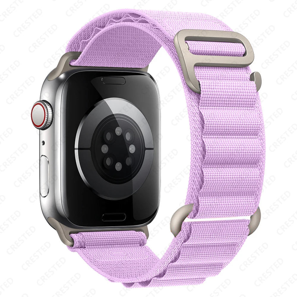 Alpine Loop For apple watch Ultra 2 band 49mm 45mm 44mm 40mm 41mm 38mm 42mm Nylon bracelet iwatch series 9 5 4 3 6 7 8 se strap