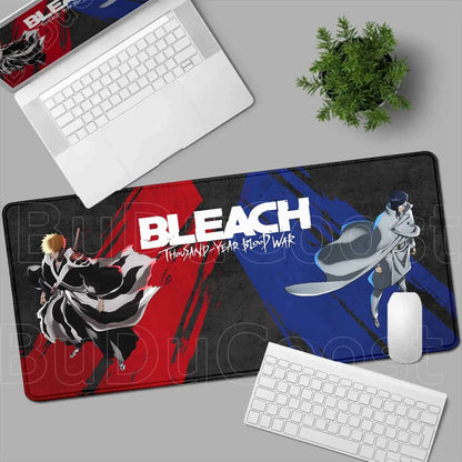 Anime Bleach Mousepad Large Keyboard Table Pad Japan Manga Laptop Office Rubber Soft Deskmat Pc Gamer HD Print Non-Slip Mice Mat