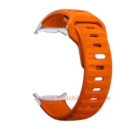 Silicone Strap For Samsung Galaxy Watch Ultra 47mm Watch Band Soft Sport Bracelet Breathable Wristband For Samsung Galaxy Ultra