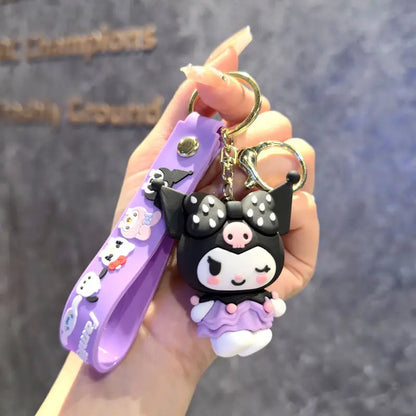 Rebel Kuromi Charm Keychain