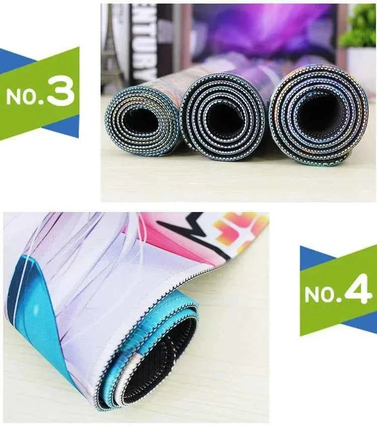 2026 New P-pokemon Gengar Wallpaper Cool Mouse Pad Gaming Large Anime Desk Keyboard Mats Non-slip Rubber Speed E-sports Mousepad