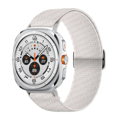 Scrunchie Strap For Samsung Galaxy Watch Ultra 47mm 47 accessories Sport Elastic Nylon bracelet correa Galaxy watch Ultra 7 band