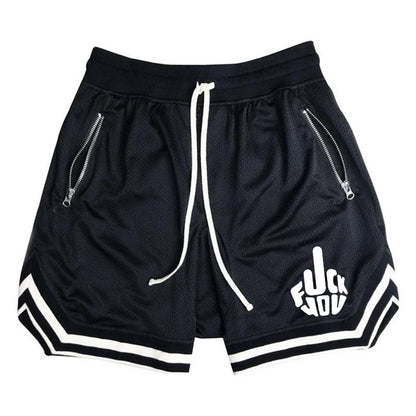Summer Basketball Shorts Male Casual Sports Shorts Mesh Fitness Short Trousers Breathable Five Points Pant Y2k Running Clothing
