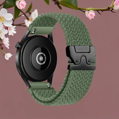 Braided Loop for Fitbit Versa 3/4 Watch Band Parachute Style Buckle Bracelet Correa Elastic Band for Fitbit Versa2/Sense1 2 Band