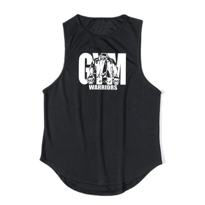 Summer Mesh Quick Dry Gym Fitness Tank Tops Men's Casual Moisture Wicking Bodybuilding Sleeveless Shirt Workout Muscle Vests