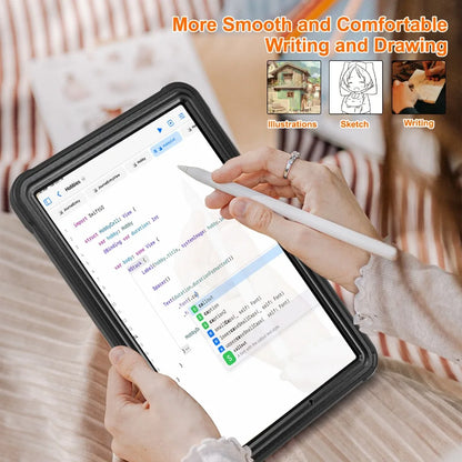 Kid Case For Samsung Galaxy Tab A9+Plus 11"SM-X210 X215 X216 5G A9 8.7"SM-X110 X115 Heavy Duty Shockproof Stand Cover Funda Case