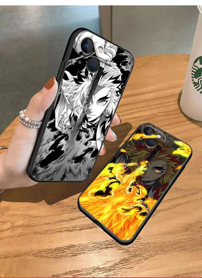 TanjiRo Nezuko Phone Case For Apple 16 iphone 15 14 13 12 11 Pro XS Max Mini X SE 8 7 Plus Case Capa Shell Cover