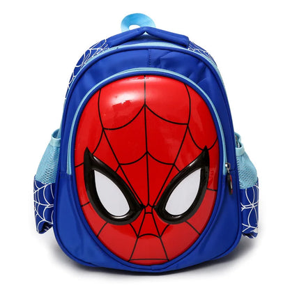 Cartoon Spider Man School Bag 3D Stereo Superhero Pattern Boy Backpack Children Kindergarten Backpack Cute Boys Children Gifts