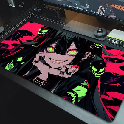 Kawaii Girl Xxl Mouse Pad 1200x600mm Cute Anime Girl Desk Pad PC Computer Office Mouse Pad Keyboard Gamer Gaming Accessories