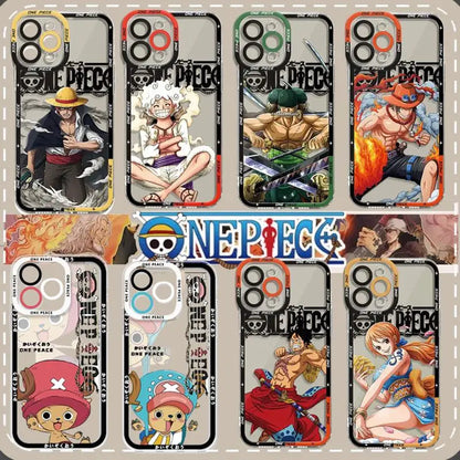 Case For Samsung Galaxy S25 S24 Ultra S23 S22 S21 S20 Plus S24FE FE A55 A54 A53 A52 A15 A14 A24 A7 Anime O-One P-Pieces