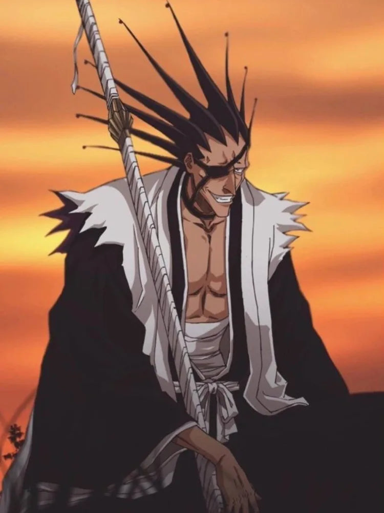 BLEACH DIY Diamond Painting Kurosaki Ichigo Zaraki Kenpachi Poster Hand Diamond Embroidery Home Room Decor Kids DIY