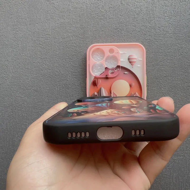 Printing Landscape Phone case For iPhone 15 14 7 8 Plus XS X XR 14 13
