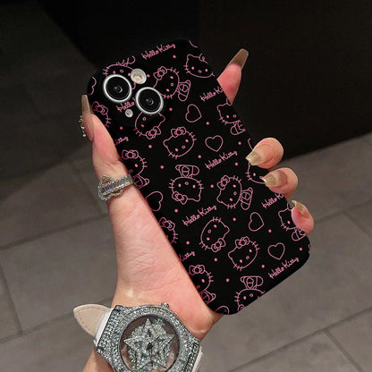 Cute Cartoon Phone Case for Samsung Galaxy S20 S21 S22 S23 FE Note 9 10 Pro Plus Ultra 4G 5G Glossy HD Hard PC Cover