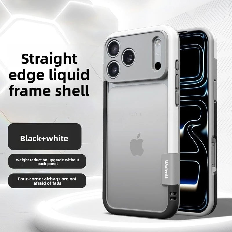 Vibrant Silicone Edge Bumper Case for iPhone 17 Pro Max Air 16 15 14 Plus 13 12 5G - Lens Protection Shockproof Cover