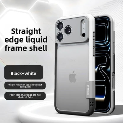 Vibrant Silicone Edge Bumper Case for iPhone 17 Pro Max Air 16 15 14 Plus 13 12 5G - Lens Protection Shockproof Cover
