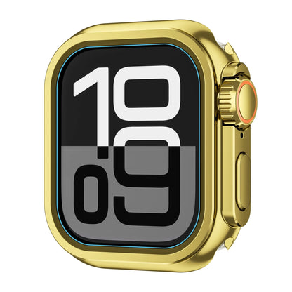 Metal Bumper Case For Apple Watch 46mm 45mm 44mm Protector Frame Cover For iWatch Series 10 9 8 7 6 5 SE Change To Ultra 2 49mm
