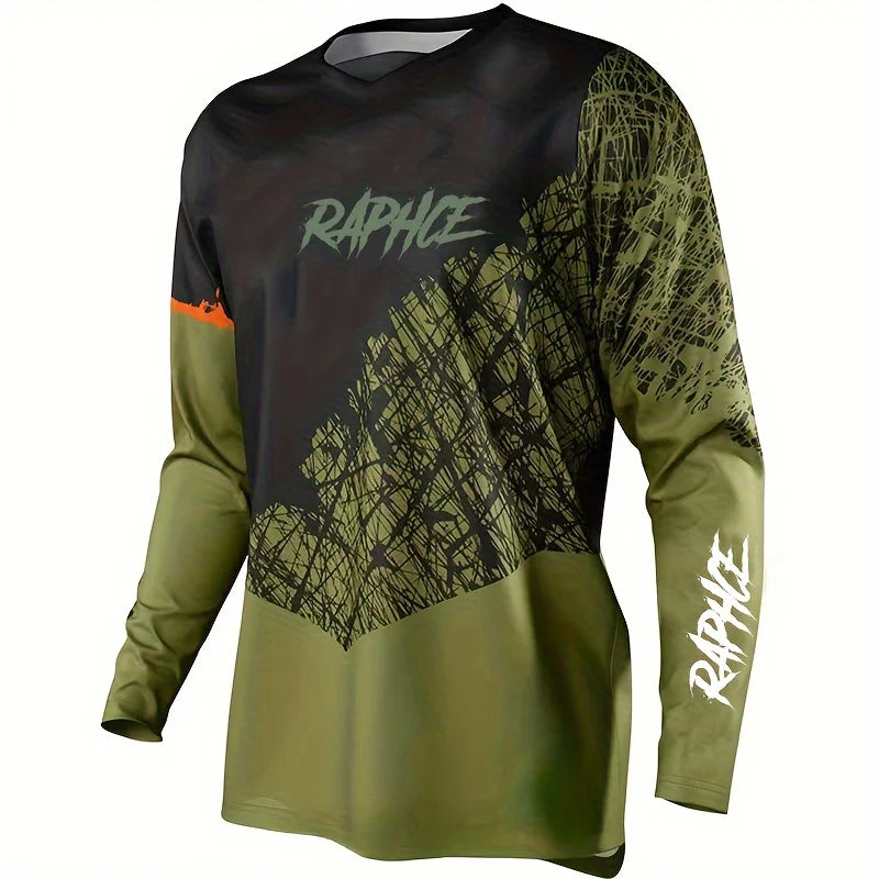 Mountain Bike Off Road Motorcycle Riding Suit Speed Dry Long Sleeve