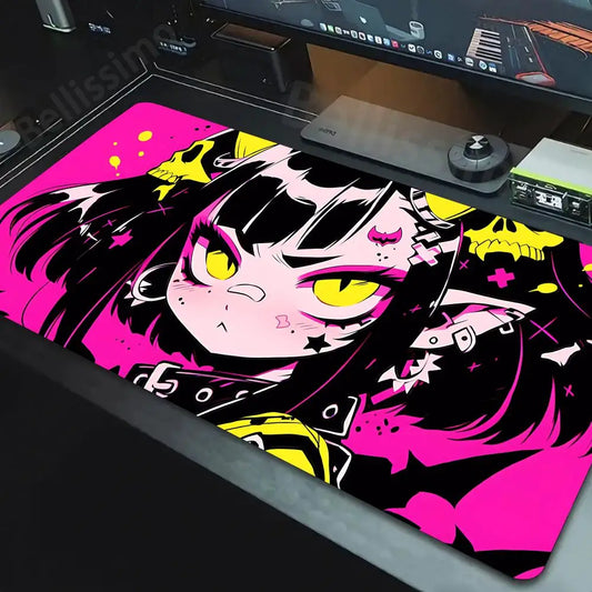 Kawaii Girl Xxl Mouse Pad 1200x600mm Cute Anime Girl Desk Pad PC Computer Office Mouse Pad Keyboard Gamer Gaming Accessories