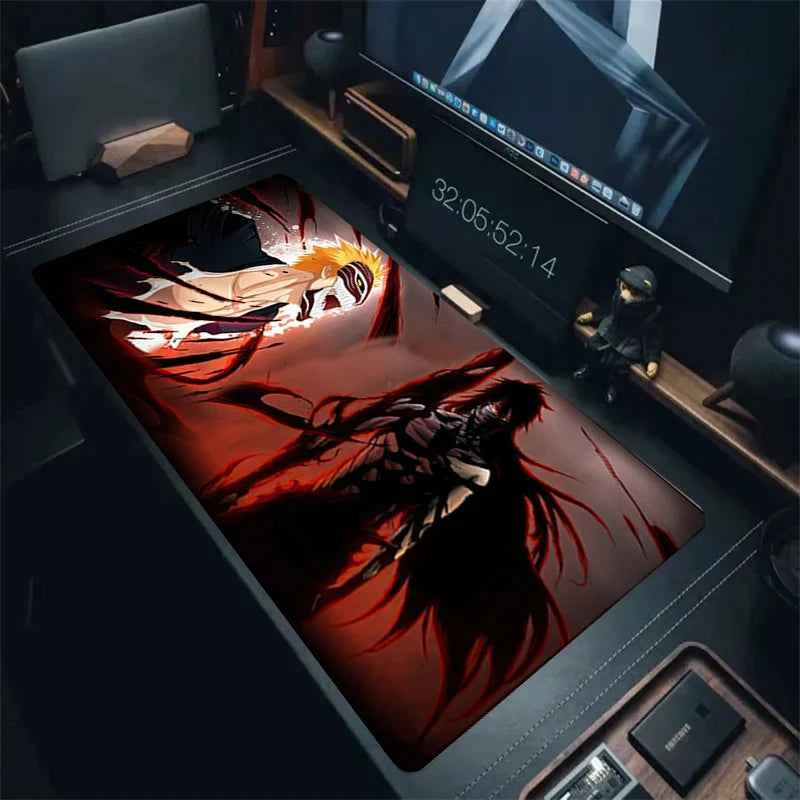 XXL Anime BLEACH Large Mouse Pad Gamer Cabinet Pc Keyboard коврик для мыши Computer Desk Mat 90x40CM Gaming Accessories Mousepad