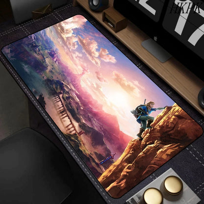 40x90CM PC Gamer Cabinet Z-Zeldas Of Legends Mousepad Mouse Pad Anime Carpet Desk Mat Gamers Accessories Gaming Keyboard Carpets