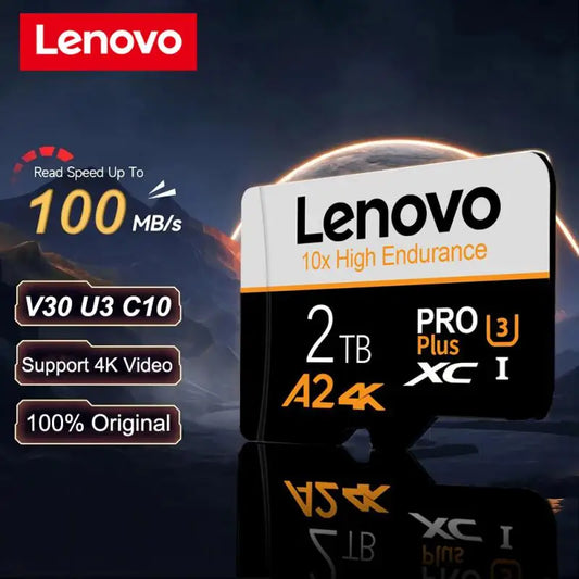 Tarjeta de memoria Lenovo 2TB Clase 10, 1TB, 512GB, 256GB, Mini tarjeta SD, tarjeta Micro TF SD, 128GB, tarjeta de memoria Flash SD/TF para Nintendo Switch