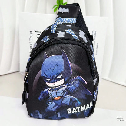 Spider Man Sling Chest Bag, Cartoon Anime Crossbody Bag, Fashionable Casual Shoulder Bag with Coin Purse for Daily Travel