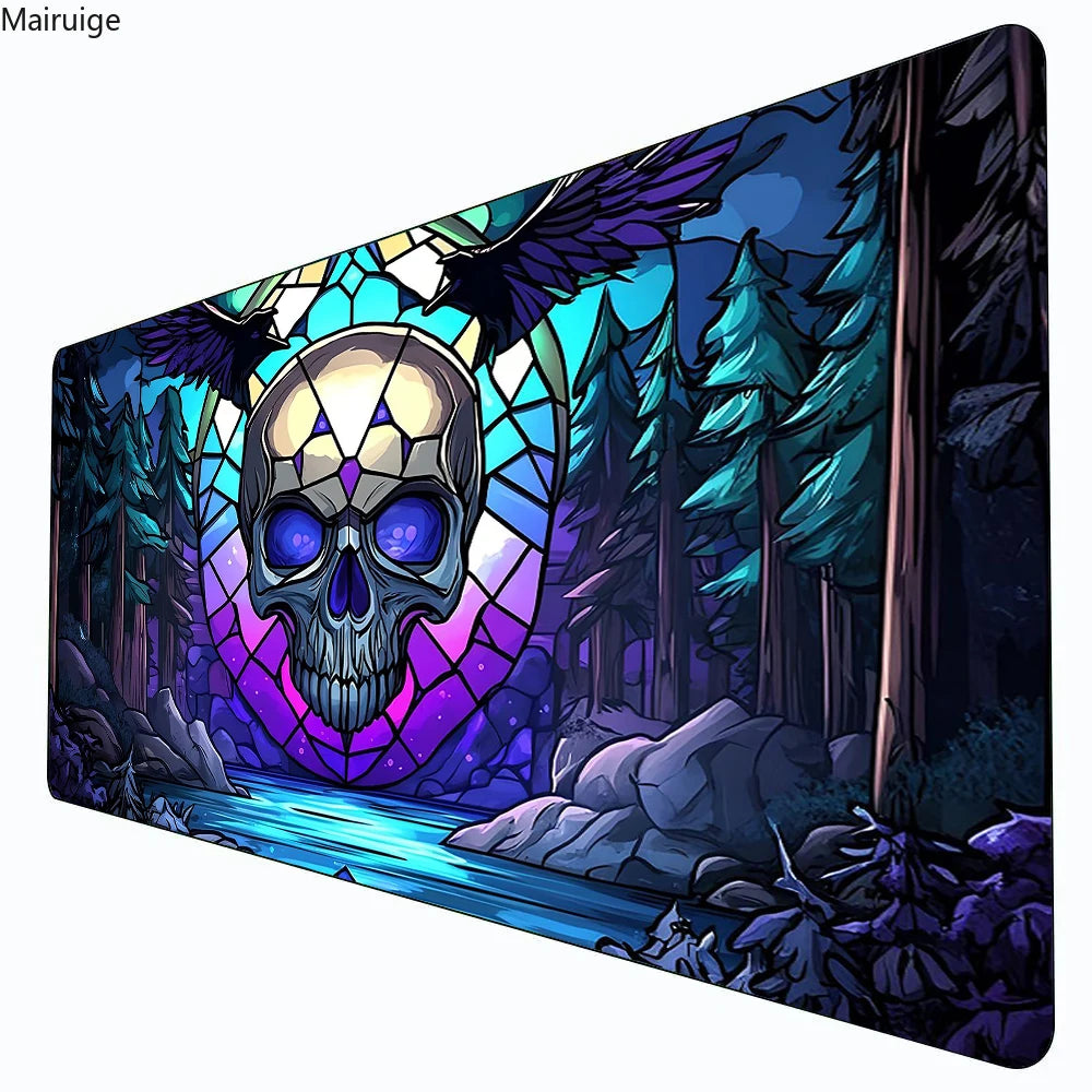900x400MM MTG The Magic Gathering Play Mats Original Handcrafted TCG Playmat with Rubber Bottom & Stitched Edge CCG Card Mat
