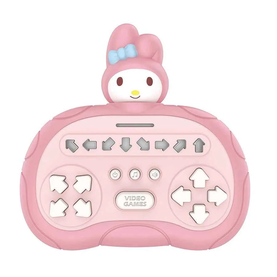 2026 New Spider-Man Quick Push Game Pop Up Fidget Bubble Electronic Pop it Pro Game Light AntiStress Toys For Adult Kids Gift