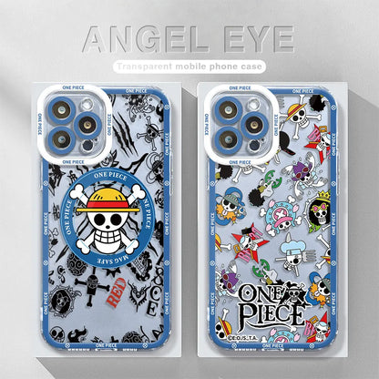 Clear Silicone TPU Case for Samsung Galaxy S22 Plus S23 FE S21 S24 Ultra S20 FE S21 Plus S24 Plus Anime O-One P-Pieces Cover