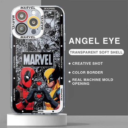 Movie characters Phone Case for iPhone 16 Pro 15 12Pro Max 13 14 Plus 7 8 XS SE 11 16Plus Angle EYE Cover Shell Capa
