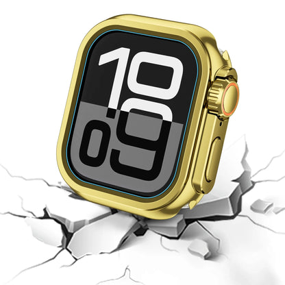 Metal Bumper Case For Apple Watch 46mm 45mm 44mm Protector Frame Cover For iWatch Series 10 9 8 7 6 5 SE Change To Ultra 2 49mm