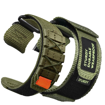 NEW Camouflage Nylon Strap for Galaxy Watch 22mm 20mm 7 6 5 4 40 44mm 6 Classic 43 47mm band for Huawei Watch GT4 3 4Pro Band