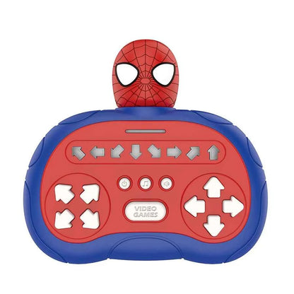 2026 New Spider-Man Quick Push Game Pop Up Fidget Bubble Electronic Pop it Pro Game Light AntiStress Toys For Adult Kids Gift